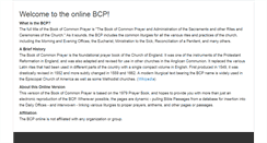 Desktop Screenshot of bookofcommonprayer.net