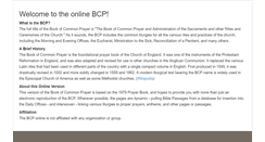 Desktop Screenshot of m1.bookofcommonprayer.net