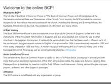 Tablet Screenshot of m1.bookofcommonprayer.net